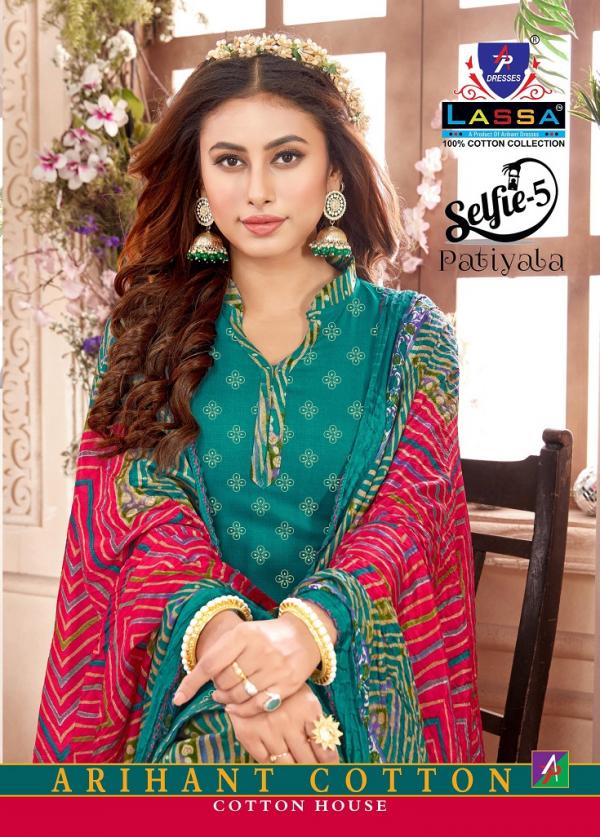 Arihant Lassa Selfie Patiyala Vol-5 – Dress Material